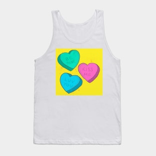 Candy hearts Tank Top